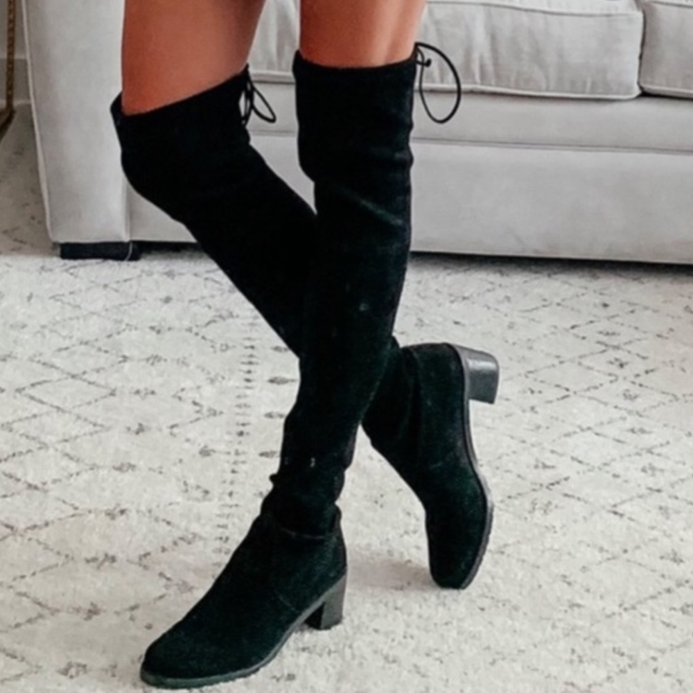 Stuart Weitzman Darla Over the Knee Boots size 6 Excellent